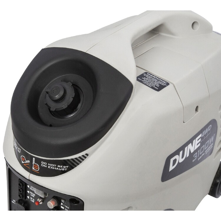 Dune 3100W Enclosed Inverter Generator Grey 3100W