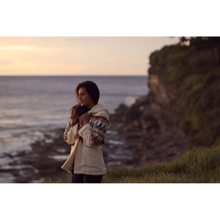 O'Neill Women's Soren Printed Jacket Multicoloured Large