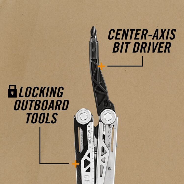 Gerber Dual Force Multitool Black & Silver