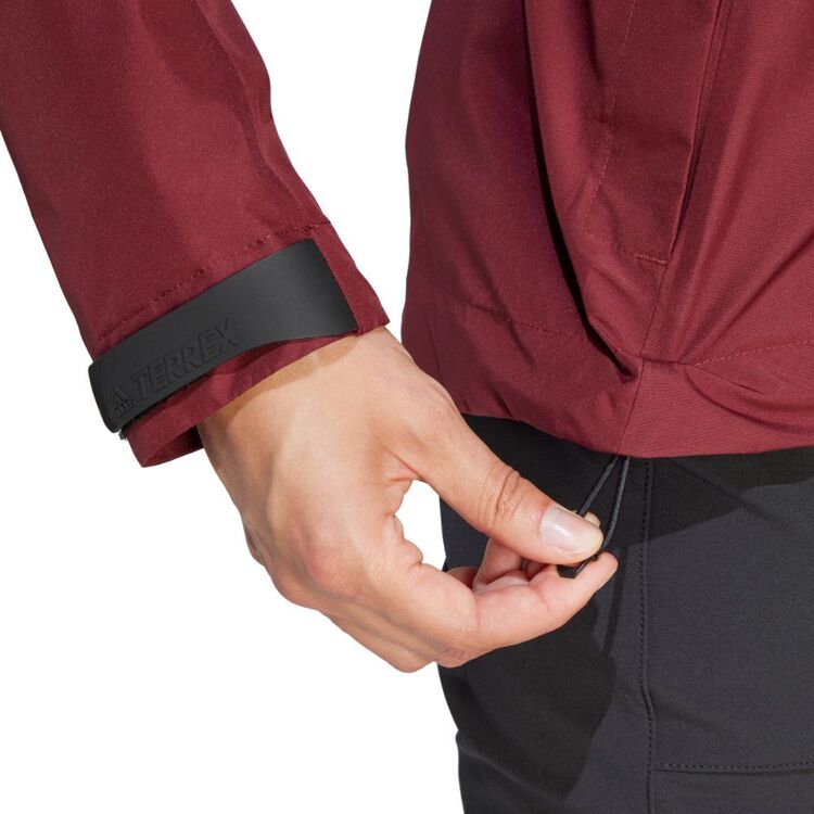 adidas Women's Experior Gore-Tex Paclite Rain Jacket Shadow Red