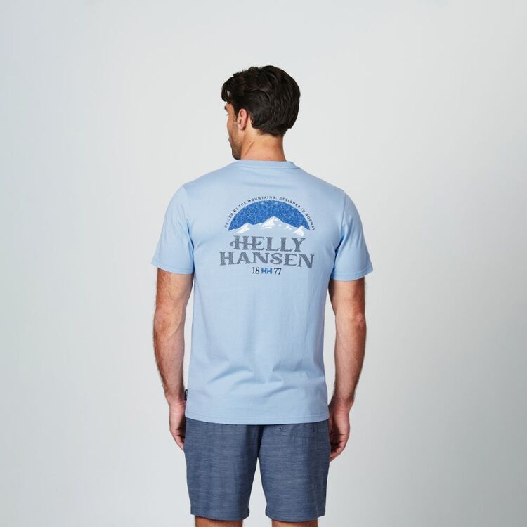 Helly Hansen Men's Peak Tee Bright Blue