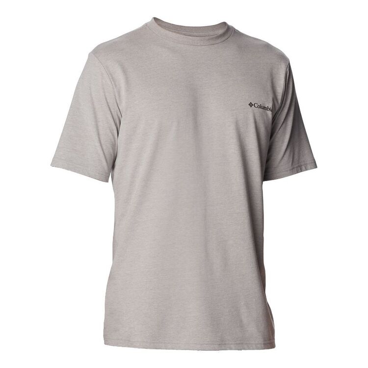 Columbia Men's Basic Logo Short Sleeve Tee Grey Heather