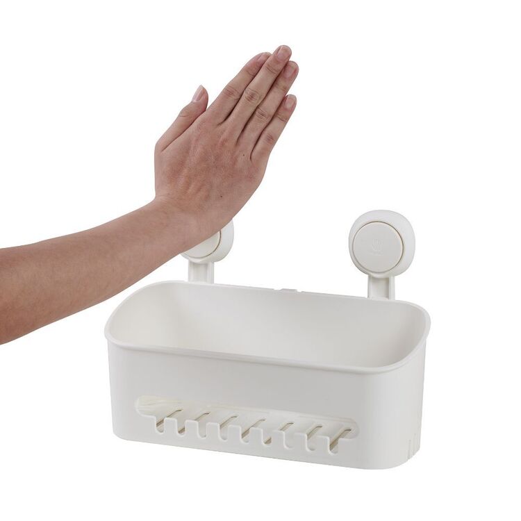 Companion Suction Shelf White