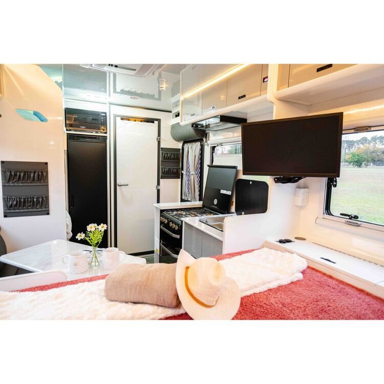 Austrack Gibb 16B Series 3 Hybrid Camper Grey