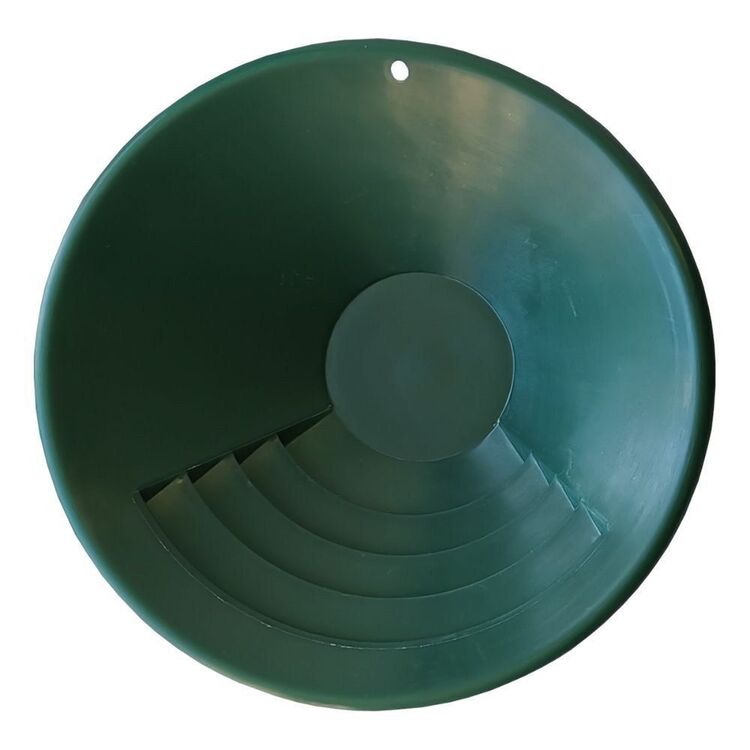 Prospecting 7 Piece Gold Panning Kit Green, Clear & Silver