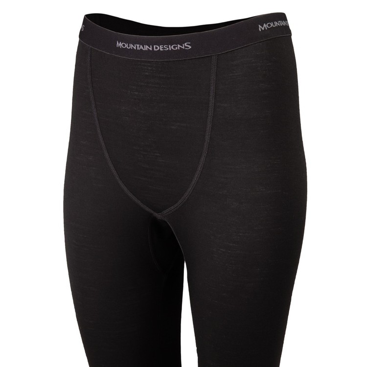 Mountain Designs Women's Merino Pant Black