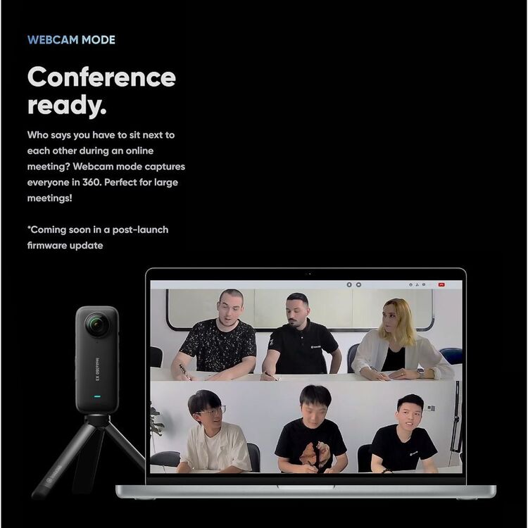 Insta360 ONE RS 1-Inch 360 Action Cam Black