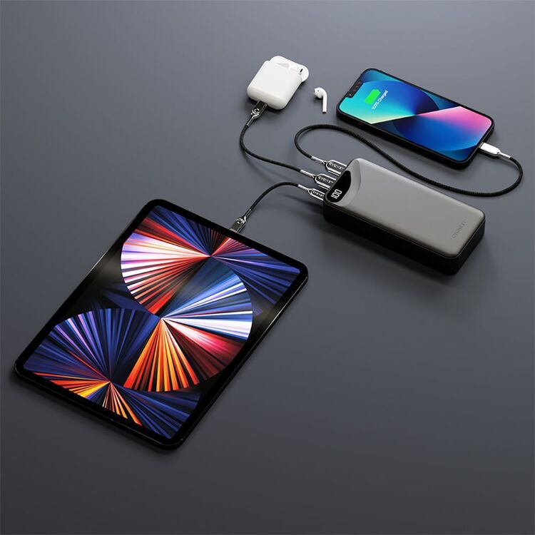 Cygnett ChargeUp Boost Gen3 20,000mAH Power Bank Black 20K
