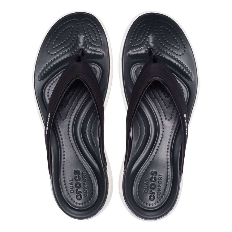 Crocs Women's Capri V Sporty Thongs Black