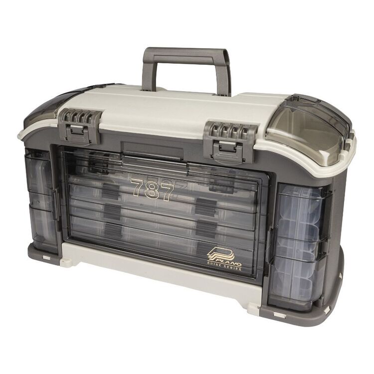 Plano Guide 787 Angled System Tackle Box Brown