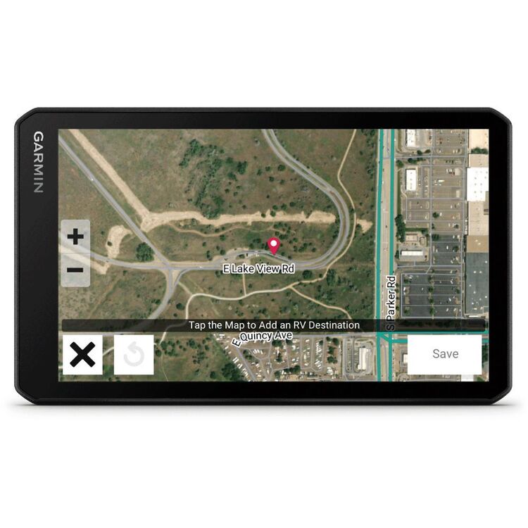 Garmin RVCAM 795 7" Camper GPS Satellite Navigator with Built-in Dash Cam Black