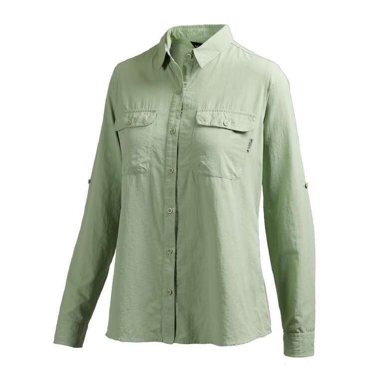 Mountain Designs Women's Wilpena II Long Sleeve Shirt Laurel Green