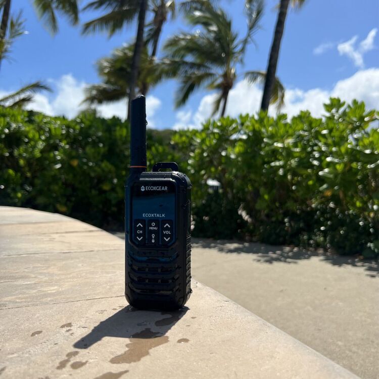 Ecoxgear 2 Watt UHF CB Radio Handheld Twin Pack Black 2W