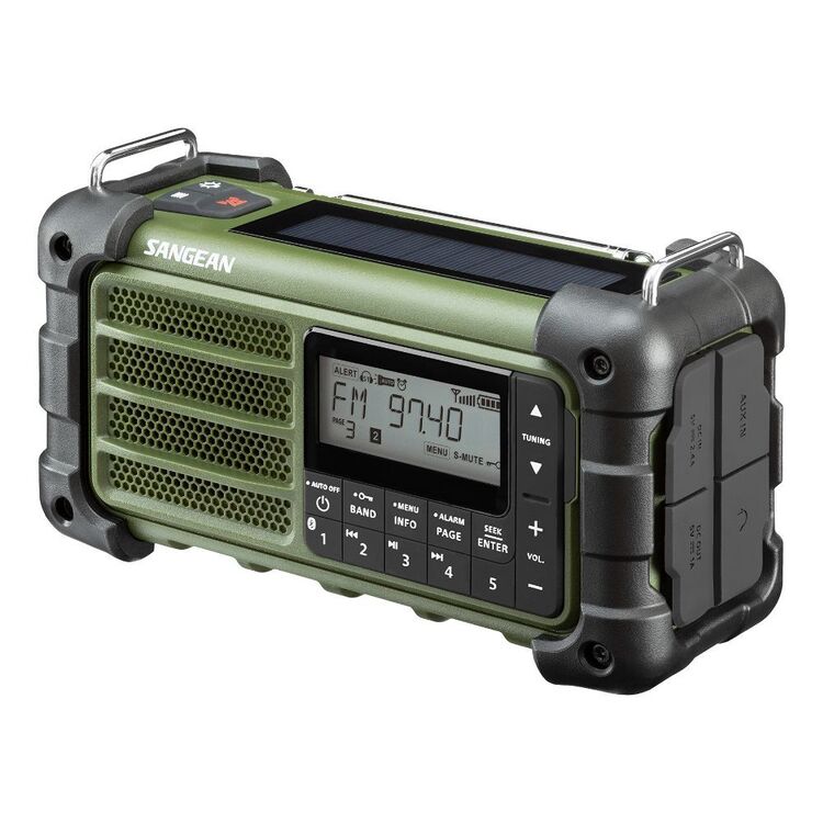 Sangean MMR99 Portable Emergency Radio Forest Green