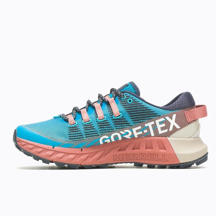 Merrell Women's Agility 4 Peak Gore-Tex Low Trail Shoes Atoll & Sedona