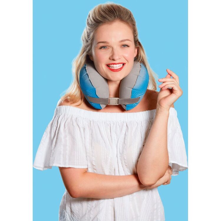 Go Travel Aero Snoozer Neck Pillow Blue