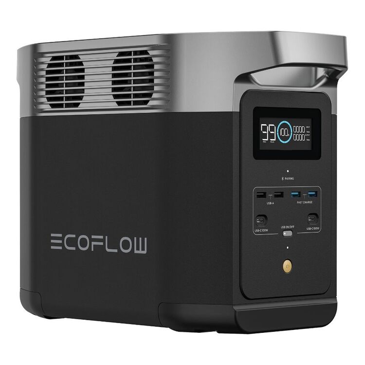 EcoFlow 1800W DELTA 2 Power Station Black