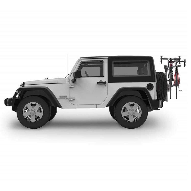 Yakima SpareRide 2 Spare Wheel Bike Rack Silver