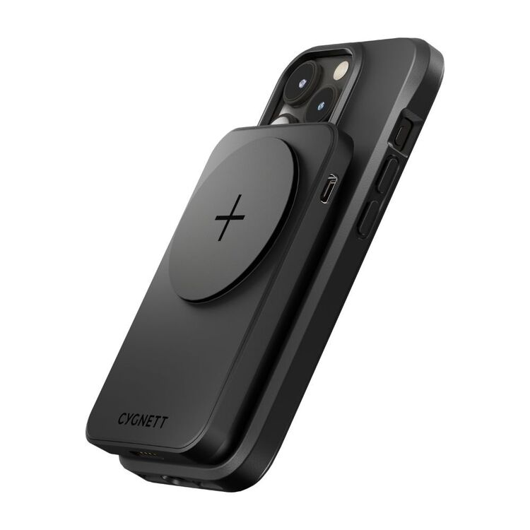 Cygnett MAGMOVE Dual Magnet 5k Powerbank Black 5K
