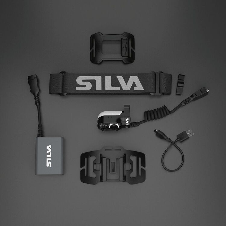 Silva Cross Trail 7R 600 True Lumen Rechargeable Headlamp Black 600 Lumens