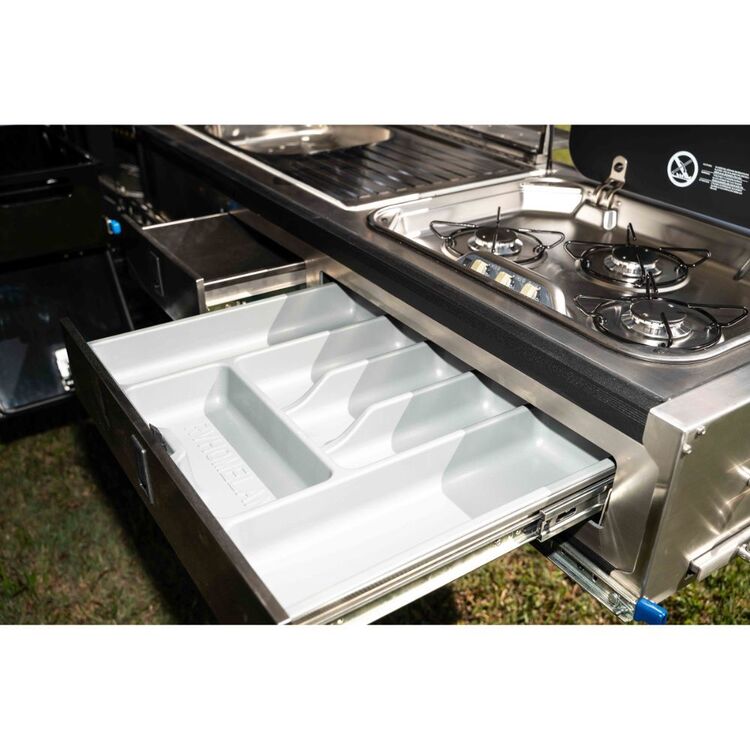 Austrack Tanami X15B Series 3 Hybrid Camper Grey