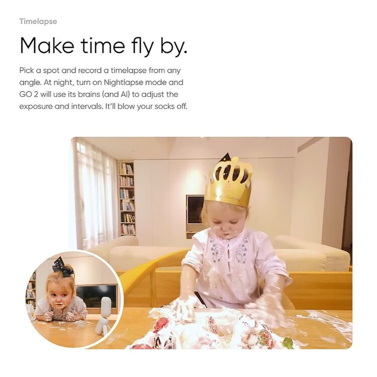 Insta360 GO 2 Action Cam White