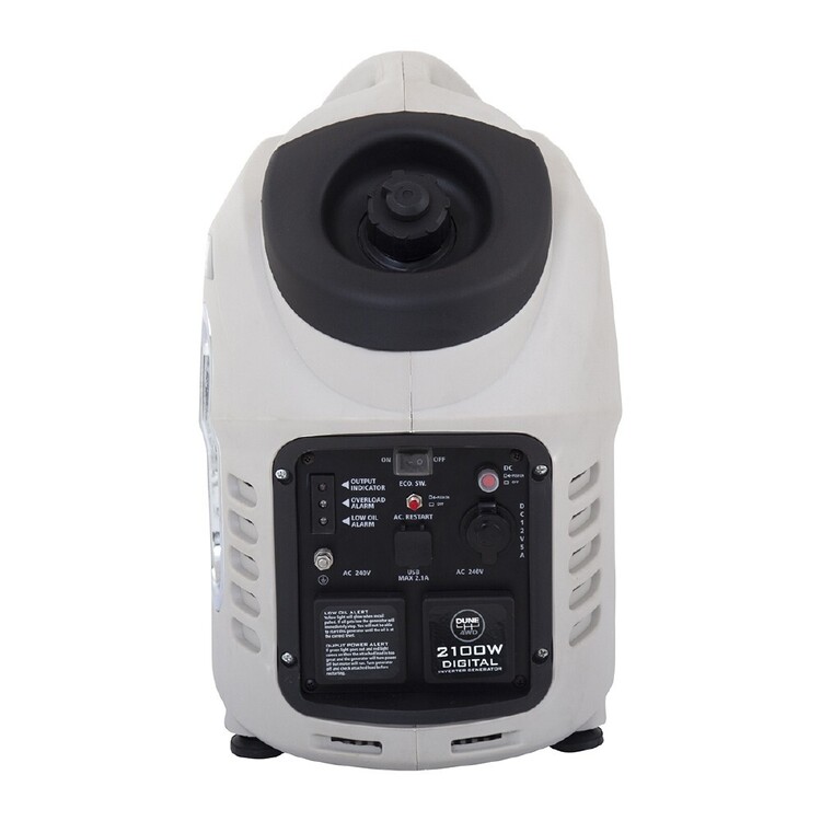 Dune 4WD 2100W Inverter Generator Grey