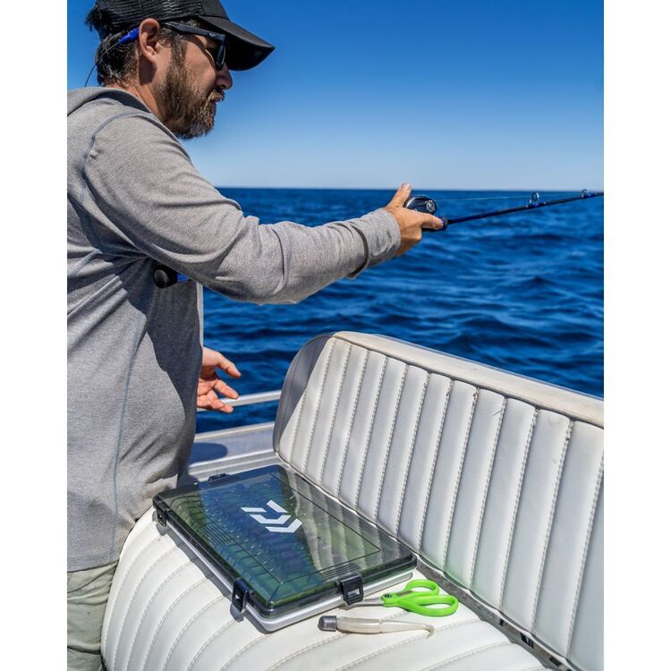 Daiwa D-Box Deep Large Tackle Storage Smoke Deep