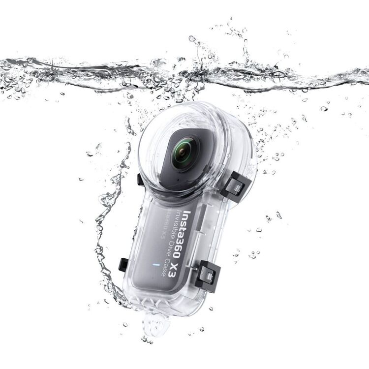 Insta360 X3 Invisible Dive Case Clear