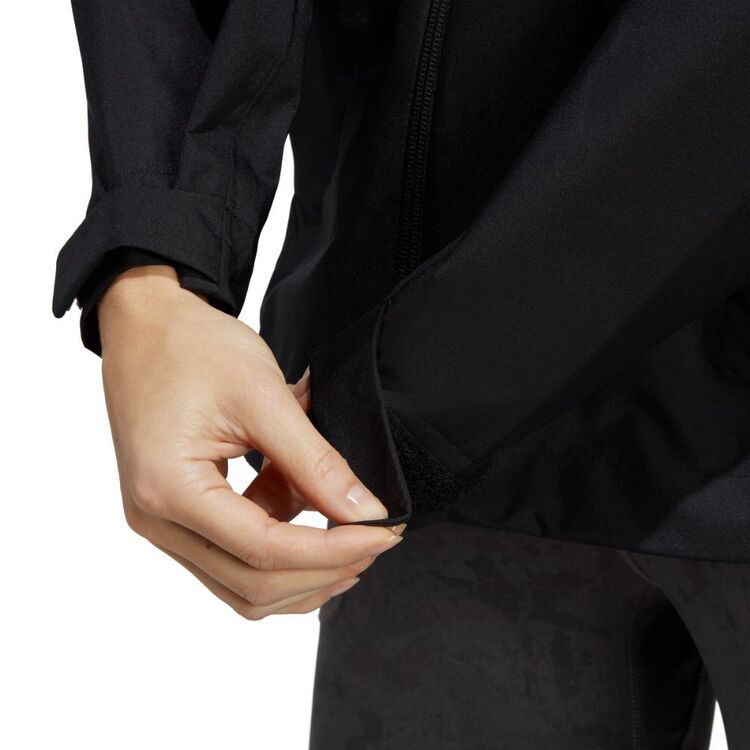 adidas Women's Multi 2 Layer Rain Jacket Black