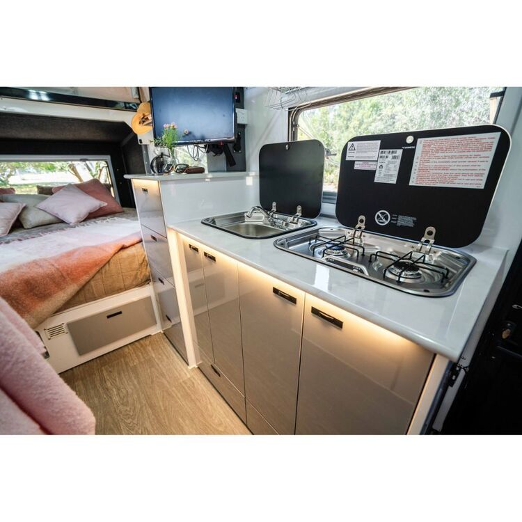 Austrack Tanami X15L Series 3 Hybrid Camper Grey