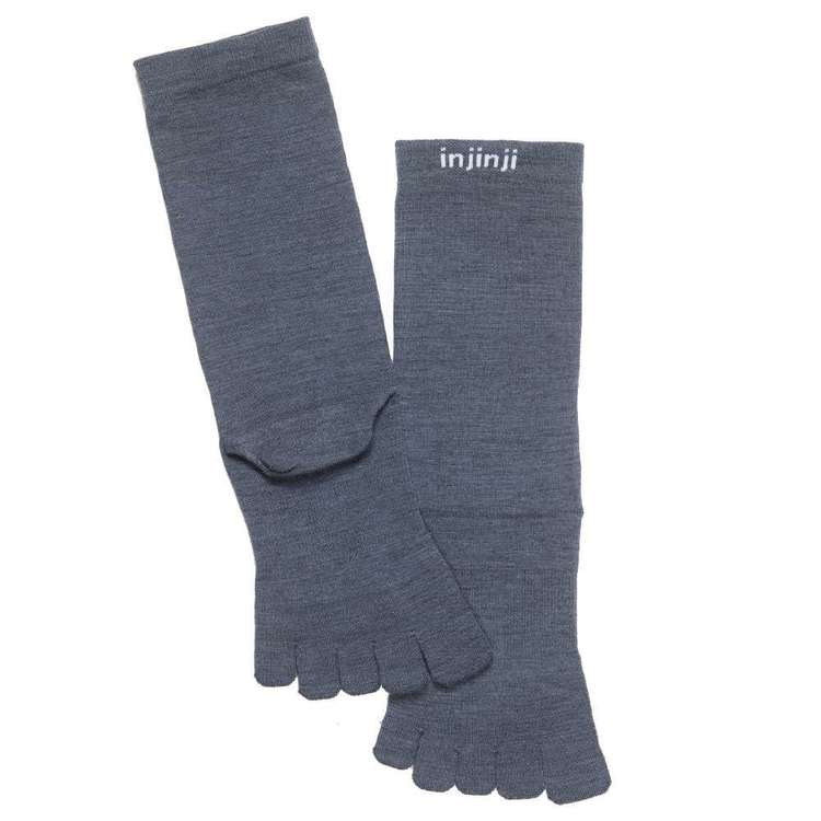 Injinji Unisex Wool Liner Charcoal