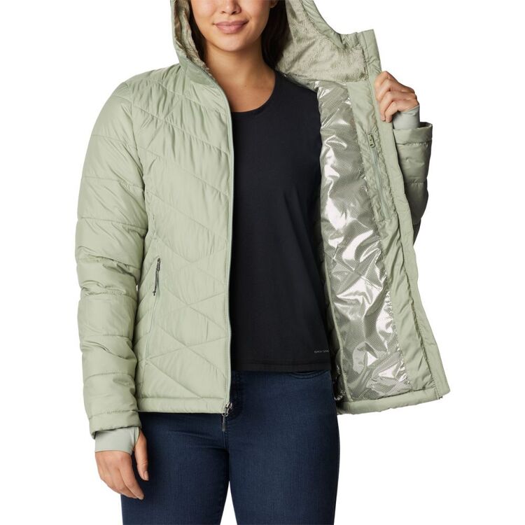 Columbia Women's Heavenly™ Hooded Insulated Jacket Safari - 348