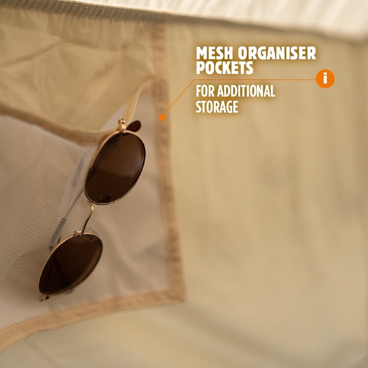 Yonder Outdoor Argyle Bell Tent Natural