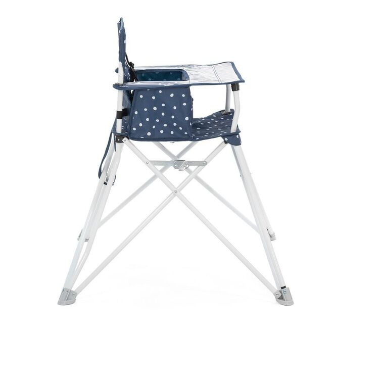 Spinifex Joey High Chair Navy & White Dots