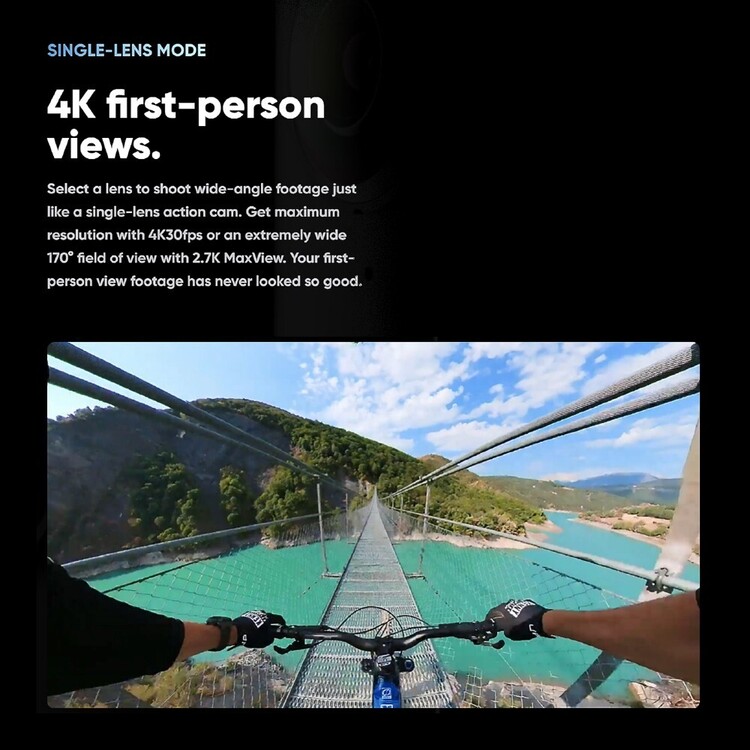 Insta360 X3 Action Camera Grey