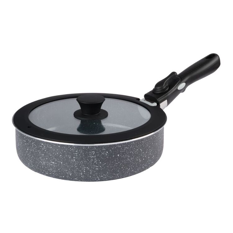 Spinifex Non-Stick Saucepan Set Black