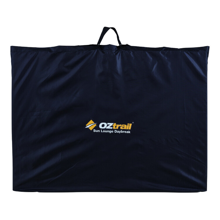 Oztrail Daybreak Sun Lounger Black