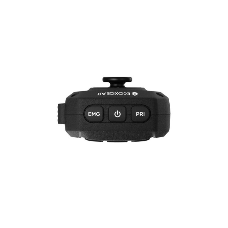 Ecoxgear 5 Watt Super Compact Remote UHF CB Radio Touring Pack Black