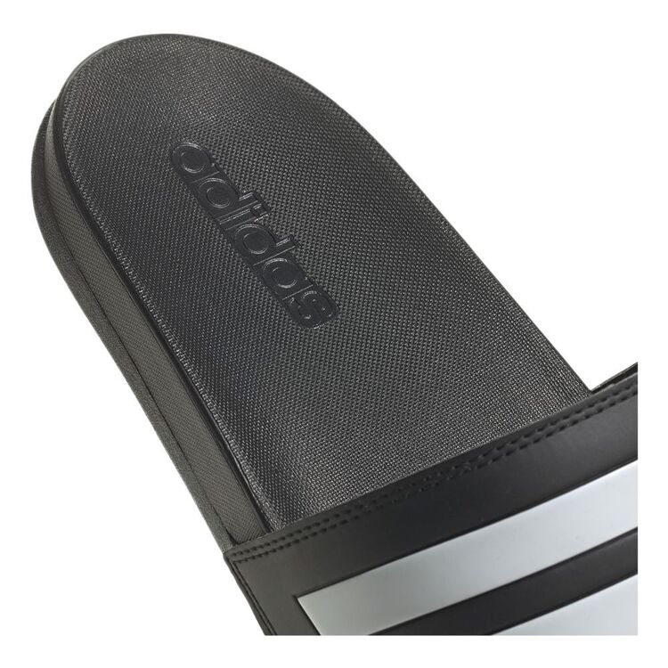 adidas Unisex Adilette Comfort Slides Black & White
