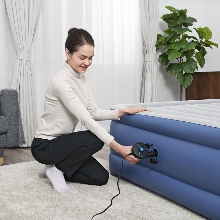 Spinifex Power Touch 12V DC Electric Airpump Black & Blue