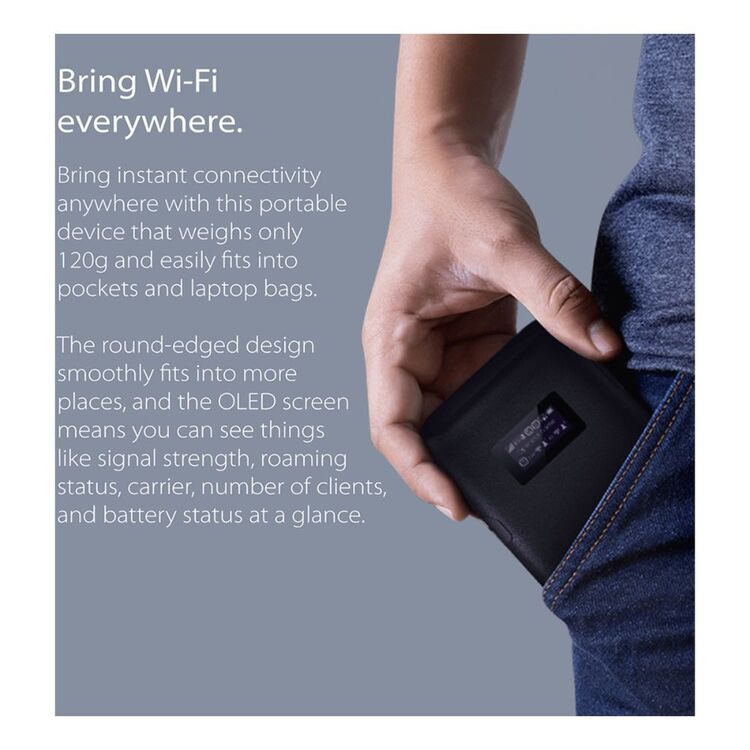 D-Link DWR-933 4G LTE Cat 6 Wi-Fi Hotspot Black