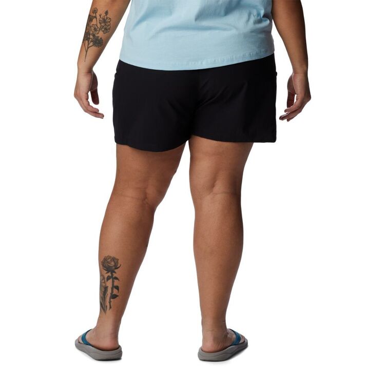 Columbia Women's Plus Size Leslie Falls Shorts Black