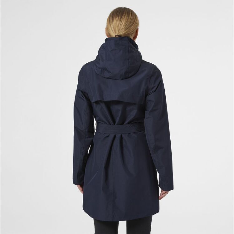 Helly Hansen Women's Welsey II Trench Coat Navy