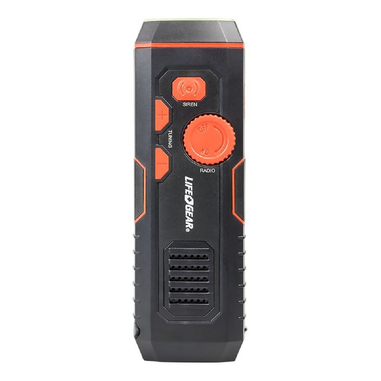 Life+Gear Stormproof Crank Torch Black 100 Lumens