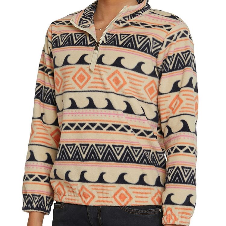 O'Neill Youth Girls Sierra Super Fleece Crew Stone