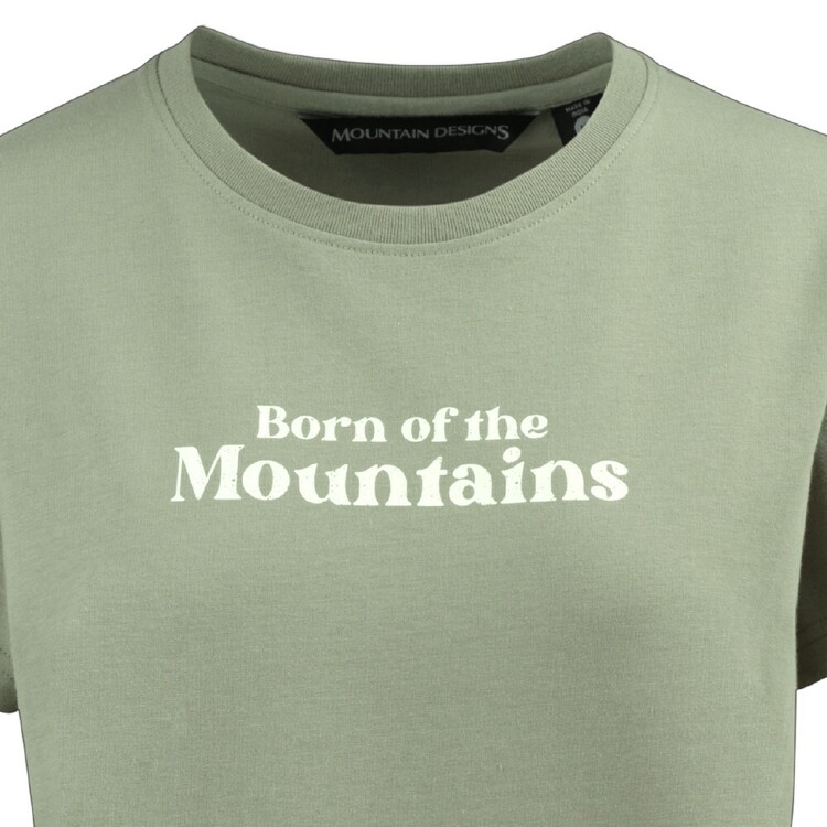 Mountain Designs Women's Lily Australus Short Sleeve Tee Lily Pad