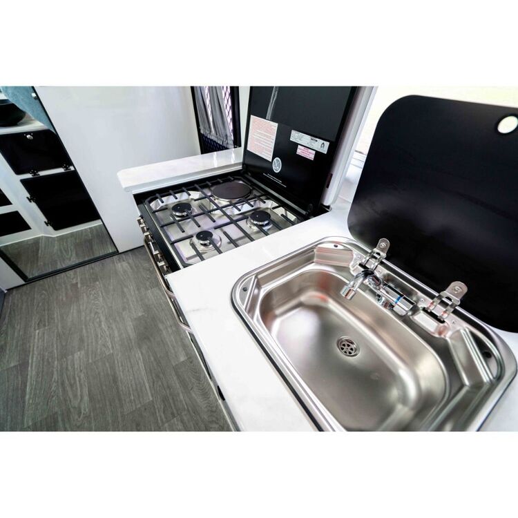 Austrack Gibb 16 Series 3 Hybrid Camper Grey