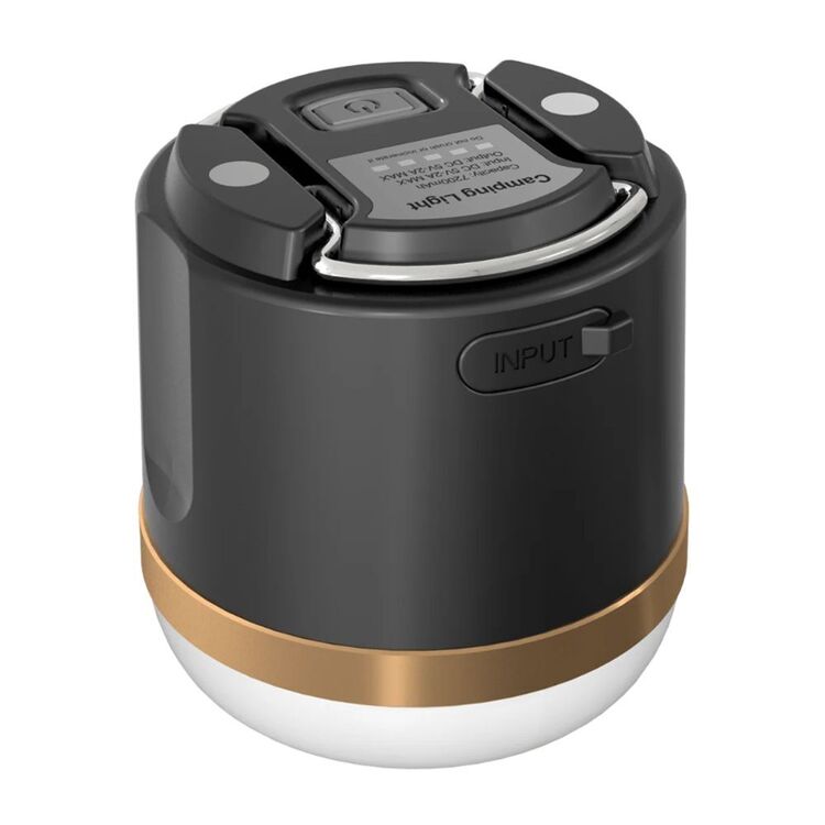 EcoFlow 600 Lumen Rechargeable Camping Lantern Black 600 Lumens