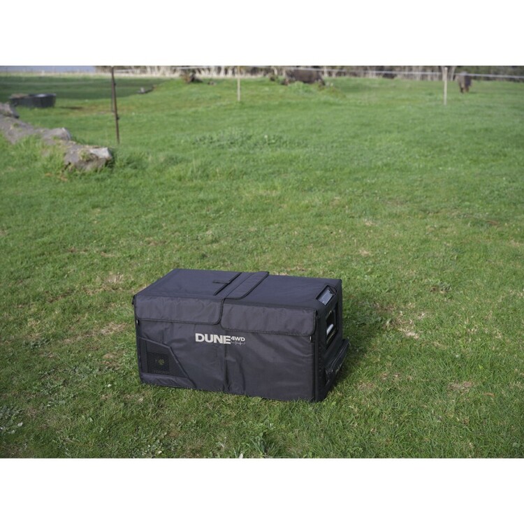 DUNE 4WD 75L Insulated Fridge Cover Black